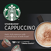 Starbucks Dolce gusto cappucino kapslar 120g