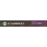 Starbucks Nespresso caffe verona capsules 55g