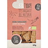 BioToday Mini snacker wortel chilipeper 100g