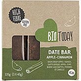 BioToday Æble-kanel dadlerbar 120g