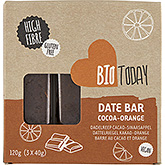 BioToday Cocoa orange date bar 120g