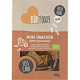 BioToday Mini snacker with poppy seed and turmeric 100g