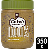 Calvé 100% Grof gemalen pinda's pindakaas 350g