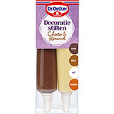 Dr. Oetker Lápis de pasteleiro de decoração chocolate e caramelo 50g