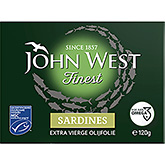 John West Sardiner i ekstra jomfruolivenolie 120g