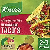 Knorr World dishes Mexican tacos 139g