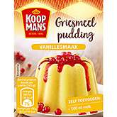 Koopmans Pudim de sêmola sabor baunilha 80g