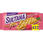 Sultana Biscotto alla frutta gusto lampone 175g