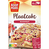 Koopmans Red fruit sheet cake 450g