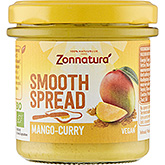 Zonnatura Smooth spread mango-curry 140g