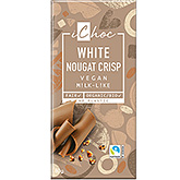 iChoc Vegan white nougat crisp 80g