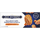 Jules Destrooper Natuurboterwafels gezouten karamel 100g