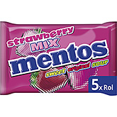 Mentos Strawberry mix 5-pack 38g