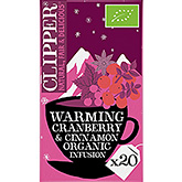 Clipper Warming cranberry & cinnamon organic 40g