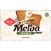 Van der Meulen Melba toast whole wheat 120g
