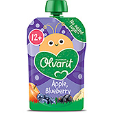 Olvarit Squeeze fruit 12+ months apple blueberry 100g