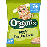 Organix Apple rice cake clouds 7+ months 40g