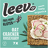 Leev Crackers d'avoine romarin sans gluten 100g