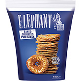 Elephant Pretzels zeezout 180g