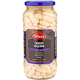 Miras Gekookte witte bonen 540g