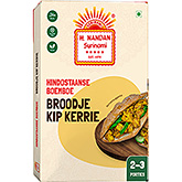 H. Nandan Hindostaanse boemboe broodje kip kerrie 70g
