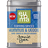 Euroma Topping hummus & veggie by Jonnie Boer 37g