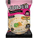 JubJub Instant rijstnoedel kip glutenvrij 70g