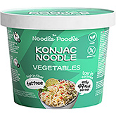 The noodle poodle Konjac noodle vegetables 150g