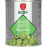 Siof Green olives pitted 850g