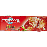 Pescamar Atun tuna in tomato sauce 3 pack 240g