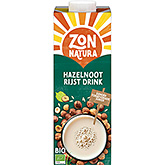 Zonnatura Hazelnoot rijst drink 1000ml