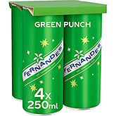 Fernandes Grøn punch 4-pak 1000ml