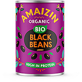 Amaizin Biologische zwarte bonen 400g