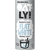 Oatly! Barista Iced Flat White dobbelt shot 235ml