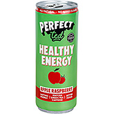 Perfect Ted Matcha grøn te energi æble hindbær 250ml