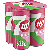 7up Pink nul sukker 4-pak 1000ml