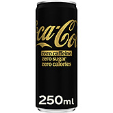 Coca-Cola Nul sukker nul koffein 250ml