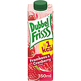 DubbelFrisss 1 kcal Hindbær og tranebær 350ml