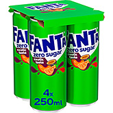 Fanta Eksotisk sukkerfri 4-pak 1000ml