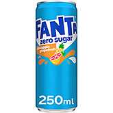 Fanta Ananas grapefrugt nul 250ml