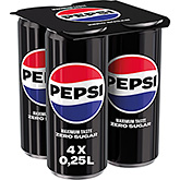 Pepsi Nul sukker 4-pak 1000ml