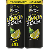 Royal Club Citronsodavand 4-pak 1000ml