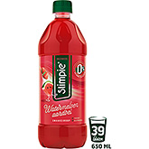 Slimpie Vandmelon-jordbærsirup 0% sukker 650ml