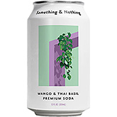 Something & Nothing Mango thailandsk basilikum 330ml