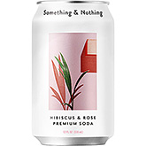 Something & Nothing Hibiskus og rose 330ml