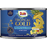 Dole Tropical gold ananas kleine stukjes sap 227g