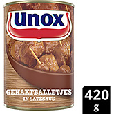 Unox Kødboller i sataysauce 420g