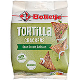 Bolletje Tortilla crackers sour cream & onion 150g