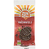 Zonnatura Dark chocolate corn waffle 75g
