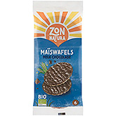 Zonnatura Corn waffle chocolate milk 75g